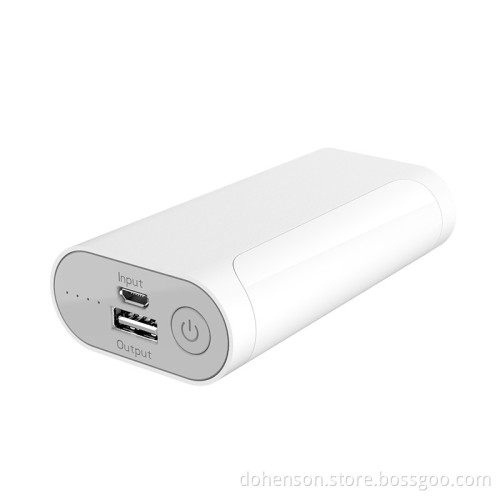 Portable Desk Lamp power bank 5000mah External Battery Mobile Charger with Table LED Light and